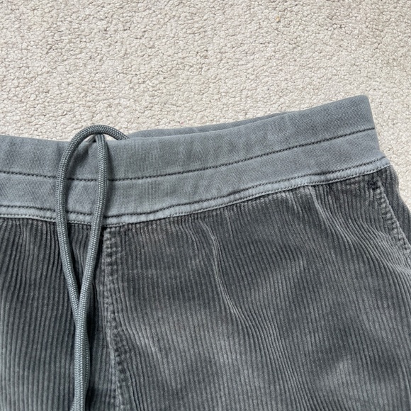 James Perse Relaxed Fit Corduroy Pants Oversized Casual Luxe Gray Sz 3 / Large - Picture 5 of 9